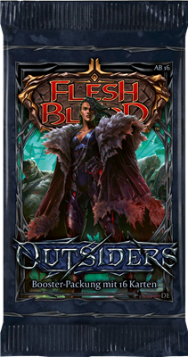 Flesh & Blood TCG - Outsiders Booster Display (24 Packs) - DE