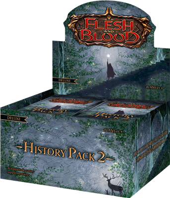 Flesh & Blood TCG - History Pack 2 Black Label (36 Packs) - FR