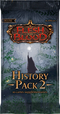 Flesh & Blood TCG - History Pack 2 Black Label (36 Packs) - FR
