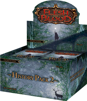 Flesh & Blood TCG - History Pack 2 Black Label (36 Packs) - IT