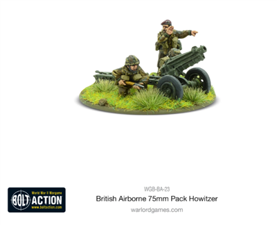 Bolt Action - British Airborne 75mm Pack Howitzer - EN