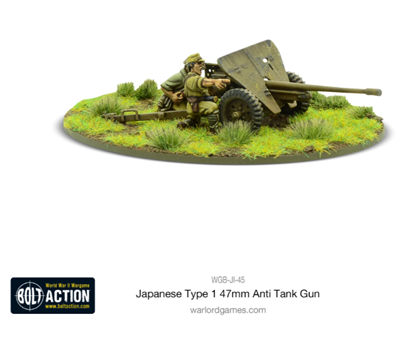 Bolt Action - Japanese Type 1 47mm Anti Tank Gun - EN