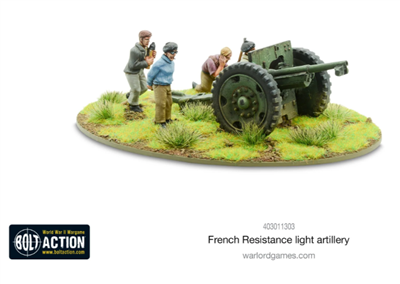 Bolt Action - French Resistance Light Artillery - EN