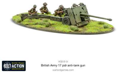 Bolt Action - British Army 17 pdr anti-tank gun - EN