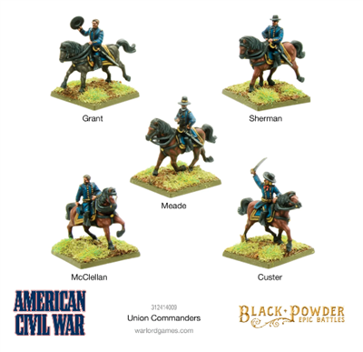 Black Powder Epic Battles - American Civil War Union Commanders - EN