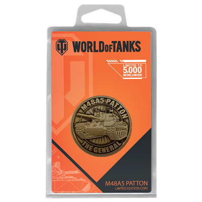 World of Tanks Patton tank coin