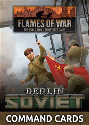 Flames of War: Berlin: Soviet Command Cards (35x Cards) - EN