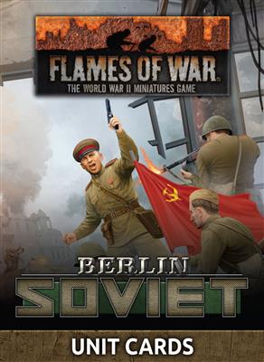 Flames of War: Berlin: Soviet Unit Cards (71x Cards) - EN