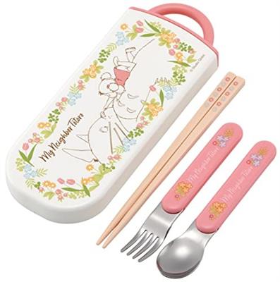Ghibli - Chopsticks Spoon Fork Set Mei & Totoro - My Neighbor Totoro