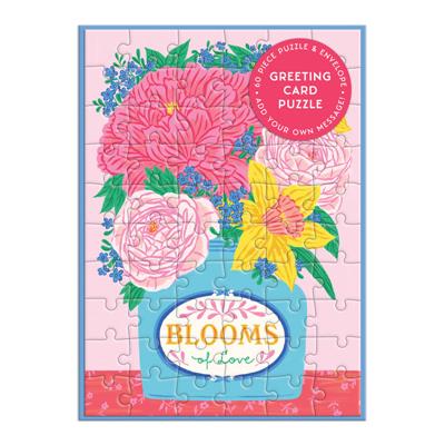 Blooms of Love Greeting Card Puzzle - EN