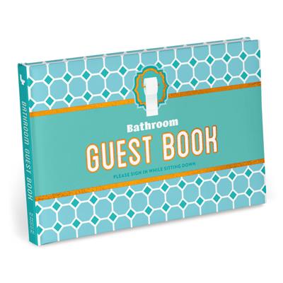 Knock Knock Bathroom Guestbook (Second Edition) - EN
