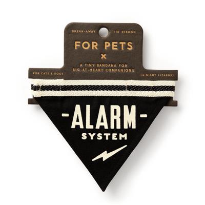Alarm System Small Pet Bandana - EN