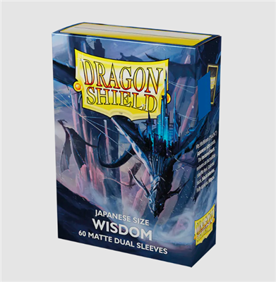 Dragon Shield Japanese size Matte Dual Sleeves - Wisdom (60 Sleeves)