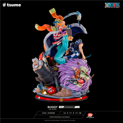 Tsume Arts - One Piece - Buggy The Clown – HQS Dioramax (1/4)