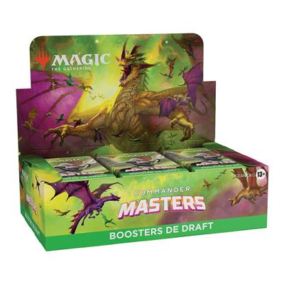 MTG - Commander Masters Draft Booster Display (24 Packs) - FR