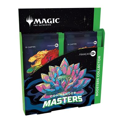 MTG - Commander Masters Collector Booster Display (4 Packs) - FR