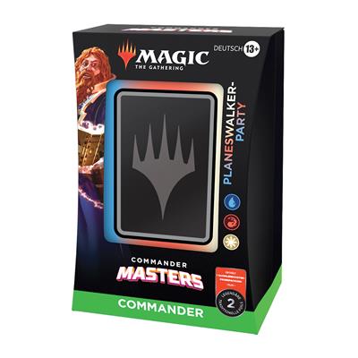 MTG - Commander Masters Commander Deck Display (4 Decks) - DE