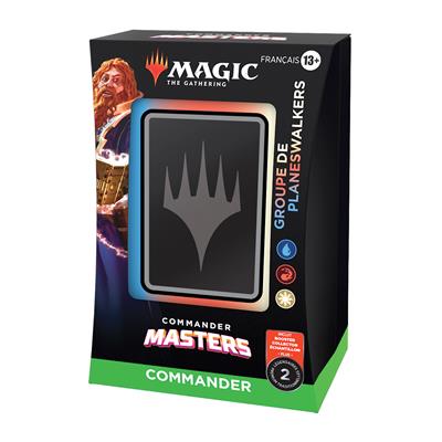 MTG - Commander Masters Commander Deck Display (4 Decks) - FR