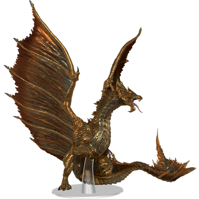 D&D Icons of the Realms: Adult Brass Dragon - EN