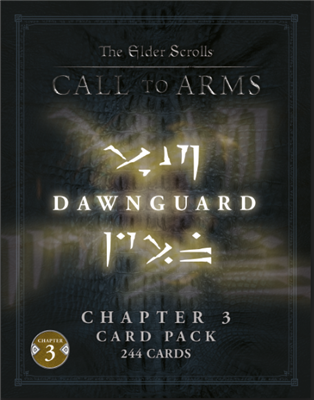 The Elder Scrolls: Call To Arms - Chapter 3 Card Pack - Dawnguard - EN