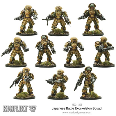 Konflikt 47 - Japanese Battle Exoskeleton Squad - EN