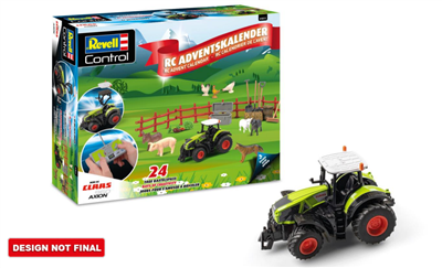 Revell: Adventskalender 2023 - RC Claas Axion 960
 - DE