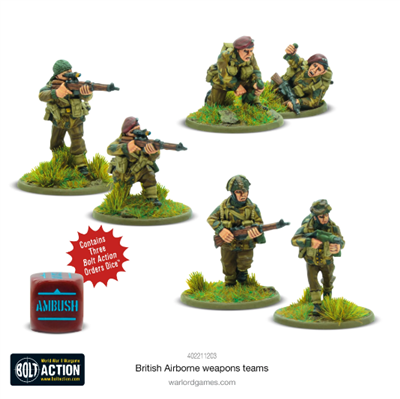 Bolt Action - British Airborne Weapons Teams - EN