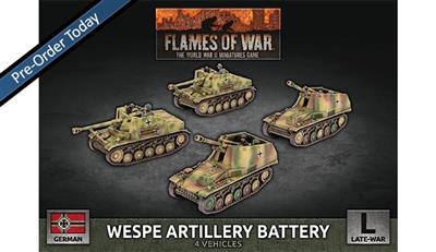 Flames of War - Wespe Artillery Battery - EN