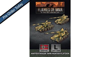 Flames of War - Waffenträger Tank-Hunter Platoon  - EN