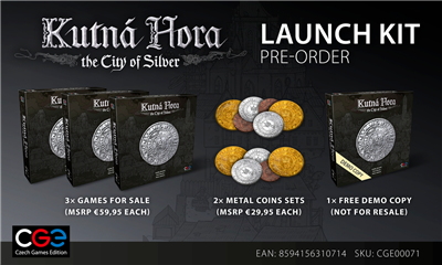 Kutná Hora: The City of Silver Launch Kit - EN
