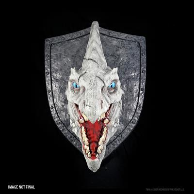 D&D Replicas of the Realms: White Dragon Trophy Plaque - EN