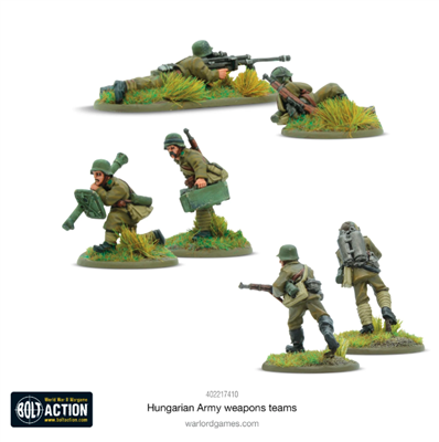 Bolt Action - Hungarian Army Weapons Teams - EN