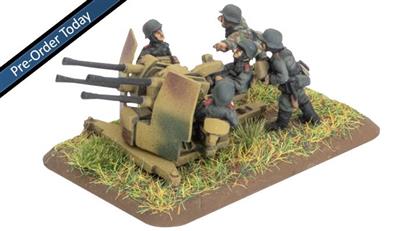 Flames Of War: Quad 2cmm AA Platoon - EN