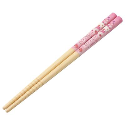 Wooden Chopsticks 16,5 cm Sweety pink - Hello Kitty
