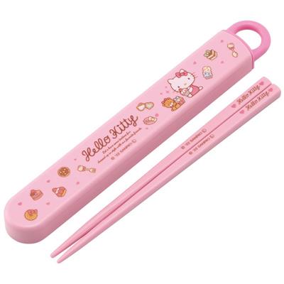 Chopsticks Box Set 16,5 cm Sweety pink - Hello Kitty