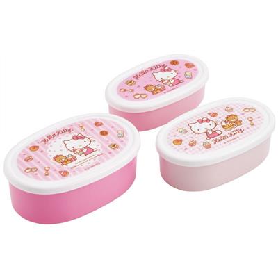 Set of 3 Lunch Box Sweety pink - Hello Kitty