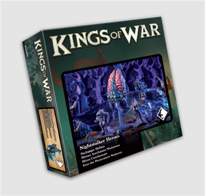 Kings of War - Nightstalker Heroes - EN