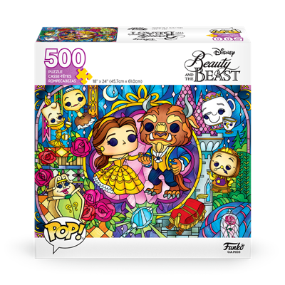 Funko POP! Puzzles: Beauty and the Beast (500 pcs)