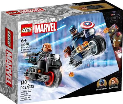 LEGO - Marvel - Black Widow & Captain America Motorcycles