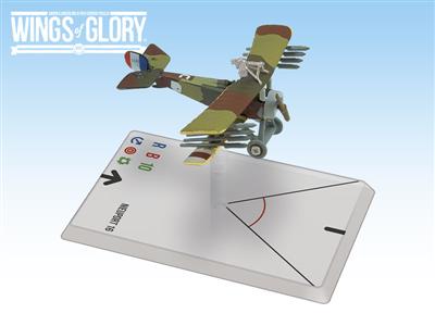 WW1 Wings of Glory Nieuport 16 Escadrille Lafayette Airplane Pack - EN