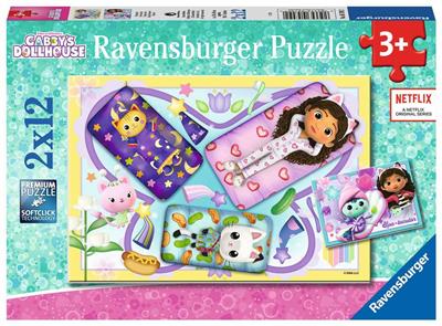 Ravensburger Puzzle - Gabby's Dollhouse 2x12pc