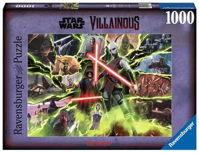 Ravensburger Puzzle - Star Wars Villainous: Asajj Ventress 1000pc