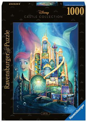 Ravensburger Puzzle - Disney Castles: Ariel 1000pc