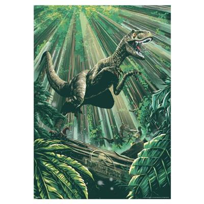 Jurassic Park 30th Anniversary Jungle Art Print