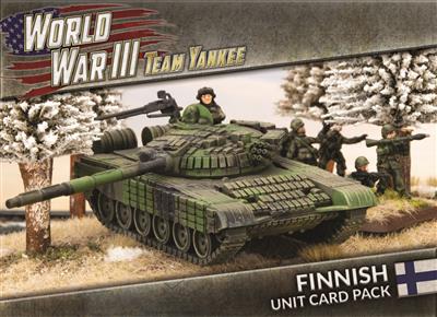 World War III: Team Yankee - Finnish Unit Cards (33x Cards) - EN