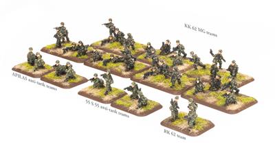 World War III: Team Yankee - Jääkäri Platoon (x40 figures) - EN