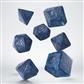 Elvish Cobalt & Silver Dice Set