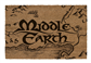 Middle Earth Doormat 60X40 The Lord Of The Rings                                                  