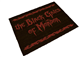 The Black Gates Of Mordor Doormat 60X40 The Lord Of The Rings