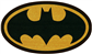 Batman Logo Oval Doormat 60X40 Dc Comics